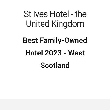 St Ives Boutique Hotel Dunoon Buitenkant foto